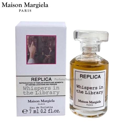 replica perfume whispers in the library travel size|margiela whispers in the library.